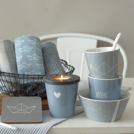 BOWL PAPERBOAT GREY